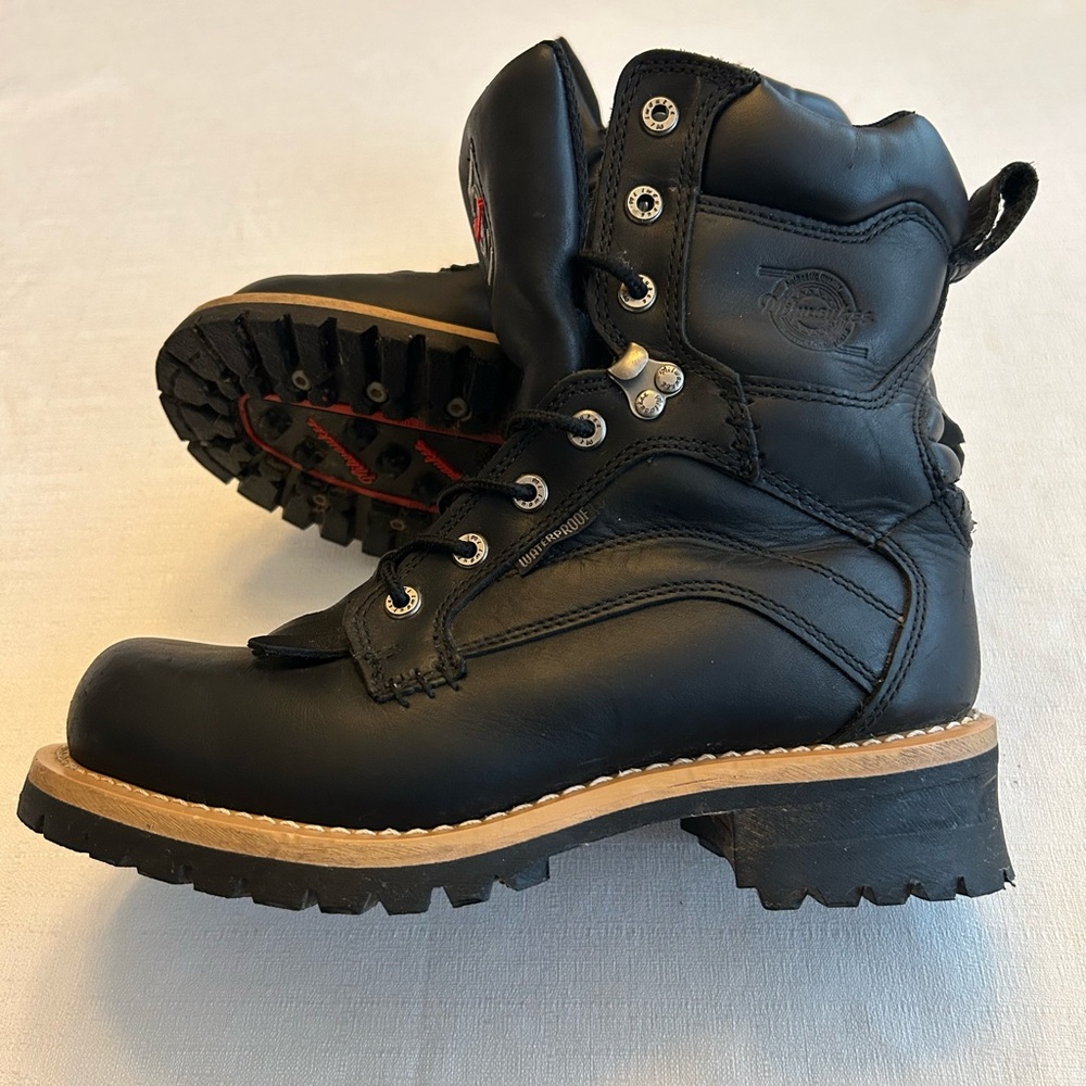 Milwaukee Drysdale Men’s Motorcycle Logger Boots